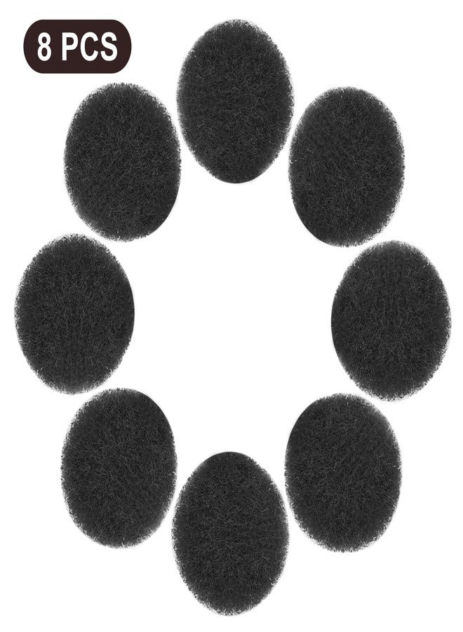 BokWin 8 Pcs 5 Inch Round Scouring Pads Drill Scrubber Pads Hook and Loop Scuff Pads for Clean Polishing(Grey) - Image 2